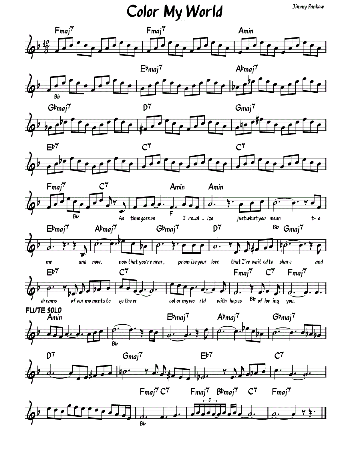 Sheet Music